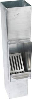 Rheinzink - Classic Bladvanger dakafvoer Bladschdr Vrk 100X100 Wb