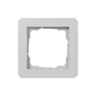 Gira - Systeem 55 E1 Afdekraam schakelmateriaal Afdkrm 1V Grijs Mat