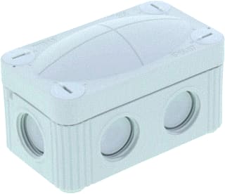 Wiska - Opbouwdoos wand/plafond Kblds 85X49Mm 6X Inv M20