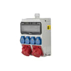 Keraf - CEE-contactdoos combinatie Anif7 2X32/5/400 4Xschko