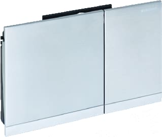 Geberit - Sigma10 Bedieningsplaat spoelsysteem Sigma60 Afb Set Sq Chr