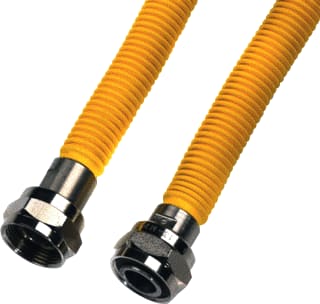 VSH - A1070 Metalen slang gegolfd Gasslng 100Cm