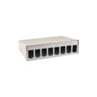 Metz Connect - Inzetplaat schakelmateriaal Outlet Edat 8V Wit