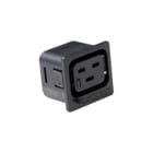 IEC Lock - Apparaatstekker/Contactdoos Net-Entrees Socket C19 Zw