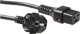 IEC Lock - Aansluitleiding Aanslsn Schuko H-C19 2M Zw
