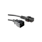 IEC Lock - Aansluitleiding Aanslsn C20-C19 2M Zw