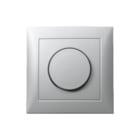 Hager Berker - S.1/B.3/B.7 Afdekraam schakelmateriaal Afdkrm Pl+Knop V.Dim.Alu