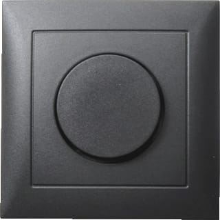 Hager Berker - S.1/B.3/B.7 Bed.element / centr.pl. schakelmat. Cpl+Knop Dim Ant