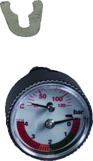 Remeha - Tzerra Toeb./onderd. gasgestookte cv-ketel Thermo- Manometer