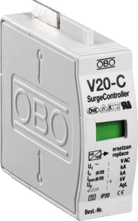 OBO - V20 280 Netoverspanningsbeveiliging Moduul Overspafl V20-C/0