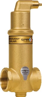 Spirotech - SpiroVent Solar Lucht- en/of vuilafscheider Sol 1 1/2" Hor