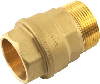Isiflo - Fitting met 2 aansluitingen Hsf Overgkopp 20X1/2 T110