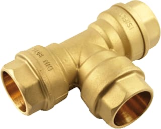 Isiflo - Fitting met 3 aansluitingen Hsf T-Kopp 32X32X32 T125