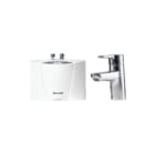 CLAGE - E-mini MCX Blue Doorstroom warmwatertoestel Set 3,5Kw +Kraan