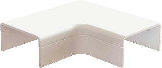 Canalit - Systeem 25 Verticaal hoekstuk leidingkanaal S25 Platbcht 25X13 Cr Zk2