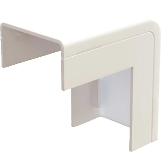 Canalit - Systeem 25 Buitenhoekstuk leidingkanaal S25 Buitebcht 25X13Wt Zk2