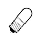 Orbitec - Miniatuur schroef lamp Indicatie- en signaleringslamp 30V50Ma E10 10X28 Ds10