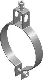 Holetherm - Dakbeschotbeugel Muur/Plafondbeugel Rvs 80