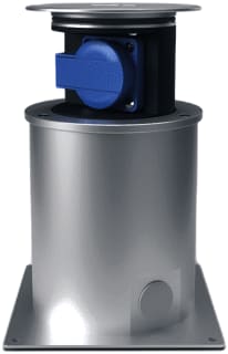 OCS - SV100 Vloercontactdoos Sv111 230V Ra Rnd Ip67 Alu