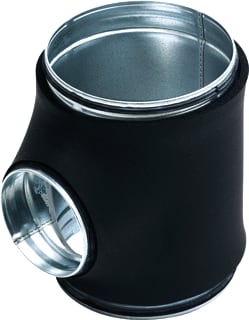 AIR Spiralo® - KEN-LOK® T en Y-stuk rond luchtkanaal Geis.T-Stuk 90 250 Tdi