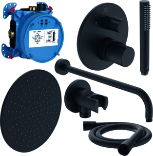 Ideal Standard - Ceratherm T100 Inbouwmengkraan Idealrain Pack Zw