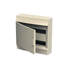 ABB - Mistral41W Groepenkast, leeg Instal 2X18Mod +Deur Wit