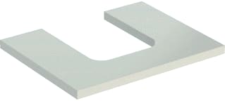 Geberit - Wastafelblad one wastblad tr m 60 zgr