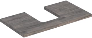 Geberit - Wastafelblad One Wastblad Tr M 75 Noten