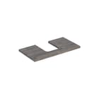 Geberit - Wastafelblad One Wastblad Tr M 75 Noten