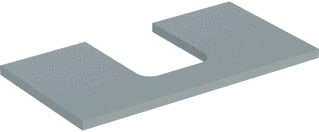 Geberit - Wastafelblad one wastblad tr m 90 grm