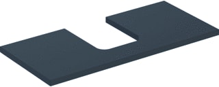 Geberit - Wastafelblad One Wastblad Tr M 105 Lava