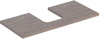 Geberit - Wastafelblad One Wastblad Tr M 105 Eik