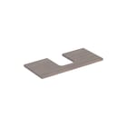 Geberit - Wastafelblad One Wastblad Tr M 105 Eik