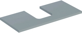 Geberit - Wastafelblad one wastblad tr m 105 grm