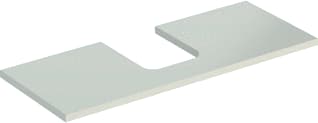 Geberit - Wastafelblad one wastblad tr m 120 zgr