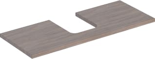 Geberit - Wastafelblad One Wastblad Tr M 120 Eik
