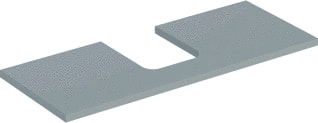 Geberit - Wastafelblad one wastblad tr m 120 grm