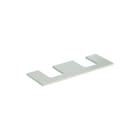 Geberit - Wastafelblad One Wastblad Tr L+R 135 Zg
