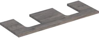 Geberit - Wastafelblad One Wastblad Tr L+R 135 No