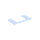 Geberit - Wastafelblad one wastblad m 75 wm