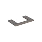 Geberit - Wastafelblad one wastblad m 75 noten