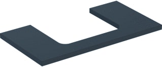 Geberit - Wastafelblad one wastblad m 90 lava