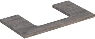 Geberit - Wastafelblad One Wastblad M 90 Noten