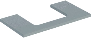 Geberit - Wastafelblad one wastblad m 90 grm