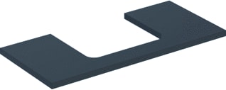 Geberit - Wastafelblad one wastblad m 105 lava