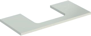 Geberit - Wastafelblad One Wastblad M 105 Zgr