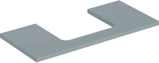 Geberit - Wastafelblad one wastblad m 105 grm