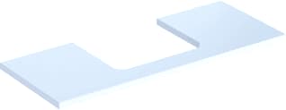 Geberit - Wastafelblad one wastblad m 120 whg