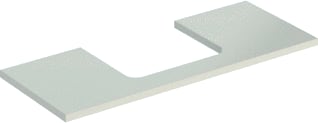 Geberit - Wastafelblad one wastblad m 120 zgr