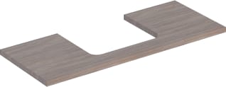 Geberit - Wastafelblad One Wastblad M 120 Eiken